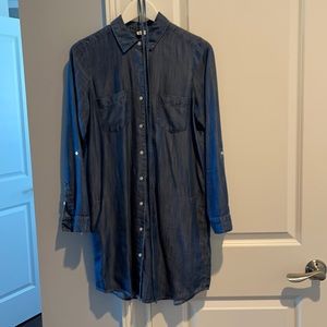 Soft Joie denim shirt dress